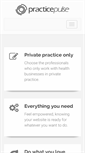 Mobile Screenshot of practicepulse.com