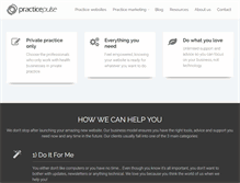 Tablet Screenshot of practicepulse.com